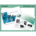 $100 Gift of Choice Emerald Level Gift Booklet